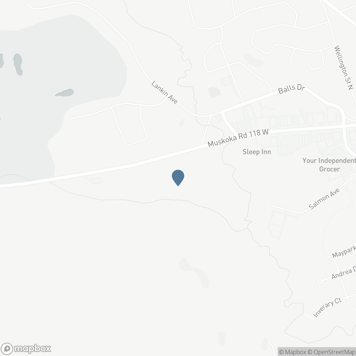 NA SALMON Street, Bracebridge, Ontario P1L 1C1